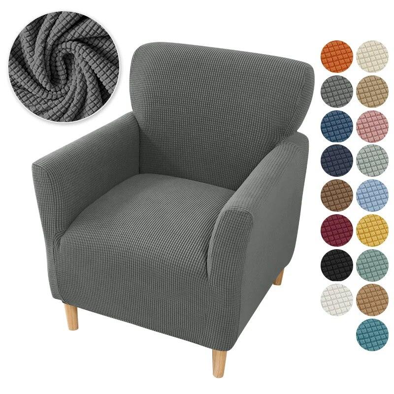 

Жаккардовые чехлы для диванов, эластичные чехлы для клубных кресел и спандекса, эластичные чехлы на один диван для учебы, барной стойки, гостиной