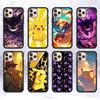 1pc Popular Cartoon Anime P-PokemonS Phone Case Silicone PC+TPU For For IPhone 11 12 13 14 15 16 Plus Pro Max Cover