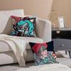 Psychocuties Psycho-Cuties Cartoon Pillow Case Double-Sided Printing Short Plush Sofa Cushion Cover Bedroom Bedside Pillow