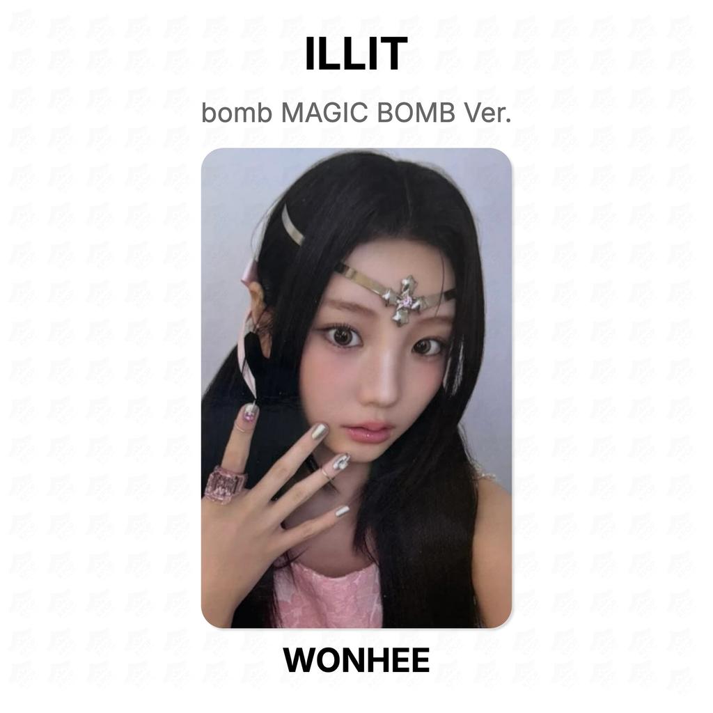 ILLIT Bomba BOMBA MAGICA Ver. Fototessera ufficiale