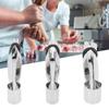 3pcs Stainless Steel Cake Crimper Cake Making Decorating Clamp Mould DIY Baking Tools