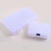 Transparent Round Bead Dispenser Box - 60-Bottle Diamond Painting & Jewelry Seed Bead Storage