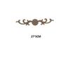 European Solid Wood Carved Floral Applique for Furniture and Doors