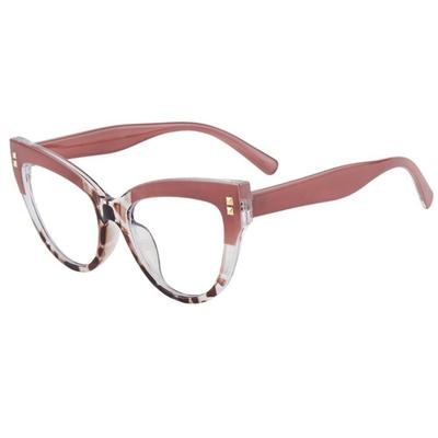 Fashion Anti-blue Light Cat Eye Reading Glasses Unisex Luxury Far Sight Glasses Trendy Computer Eyewear