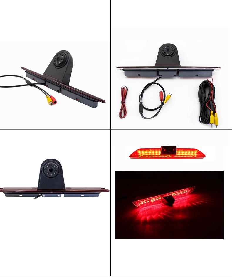 High-Mount Brake Light Camera for Ford Transit Rearview and Reversing
