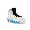 Air Jordan 9 Retro GS Powder Blue 2024 Kids Sneakers White Summit-White Black FV0143-101