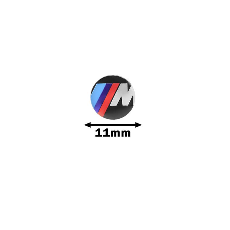 

Easy Installation 11mm 14mm Car Remote Key Sticker M Emblem Decoration Decal Set For BMW M E30 E36 E39 E46 E60 E90 G30 X3 X5 E87