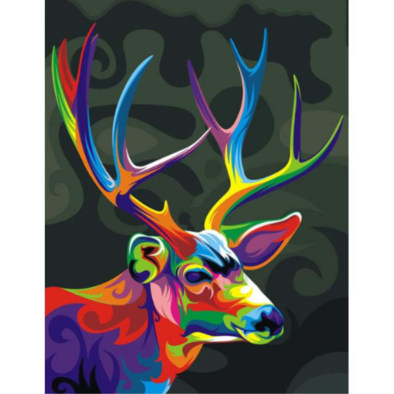 5D DIY Full Drill Diamond Painting Deer Cross Stitch Embroidery Mosaic Crafts 5D DIY Full Drill Diamond Painting Deer Cross Stitch Embroidery Mosaic Crafts