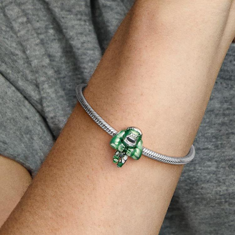 Pandora Avengers Hulk Anhänger Anhänger Damen Schmuck Grün 790220C01