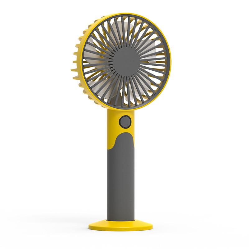 Handheld Fan Usb Rechargeable Portable Desktop Fan With Six Speed Levels For Outdoor Use