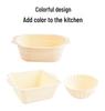 Silicone Bread Fermentation Bowl - High Temp, Food-Grade, Foldable Basket
