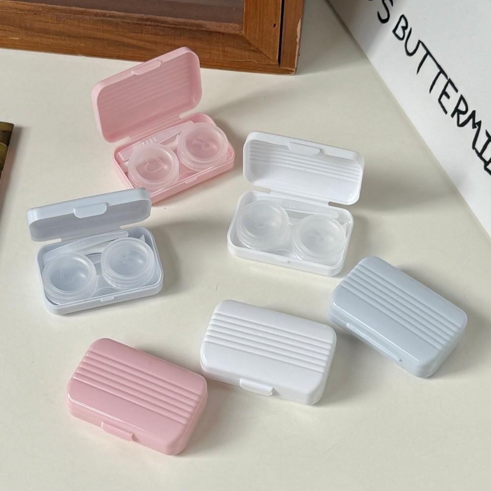 Compact Contact Lens Box Travel Contact Lenses Case Sweet Contacts Lens Care Box Lens Case