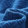 Men's 100% Wool Round Neck Thick Knit Sweater