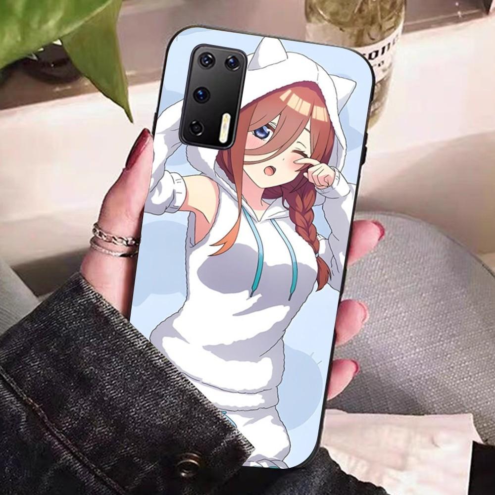 Cartoon Characters Nakano Miku Phone Case For Huawei P 8 9 10 20 30 40 50 Pro Lite Psmart Honor 10 Lite 70 Mate 20lite