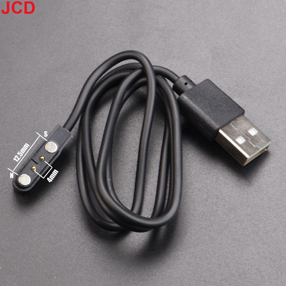 1PC Magnetic Charge Charging Cable For Smart Watch For 2/4Pin 2.5/2.8/3/4/7.62/8/9mm Distances USB Type-C Power Charger Cables