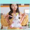 Unicorn Backpack For Kids With Plush Material And Weightreducing Design For Preschool And School Use