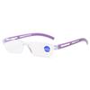 New Fashion Reading Glasses Men Ultra-Light Retro Rimless Corrective Eyewear Women Transparent Computer Eyeglass +1.0 +1.5 +2.0