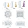3D Design Bunny Tray Mold Reusable Plaster Mold New Cake Tray Mold  Party Supplies