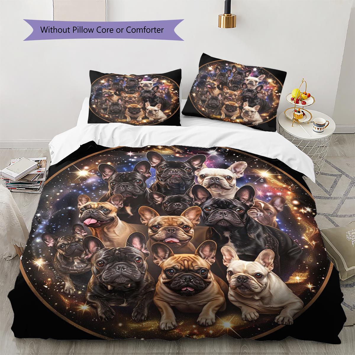 

Дитячий Плед-Ковдра Комплект Постільної Білизни Зворотний Бік Наволочка Домашній Декор Подарунок на День Народження (1 * підковдра + 2 * наволочка, без наповнювача) 135x200cm