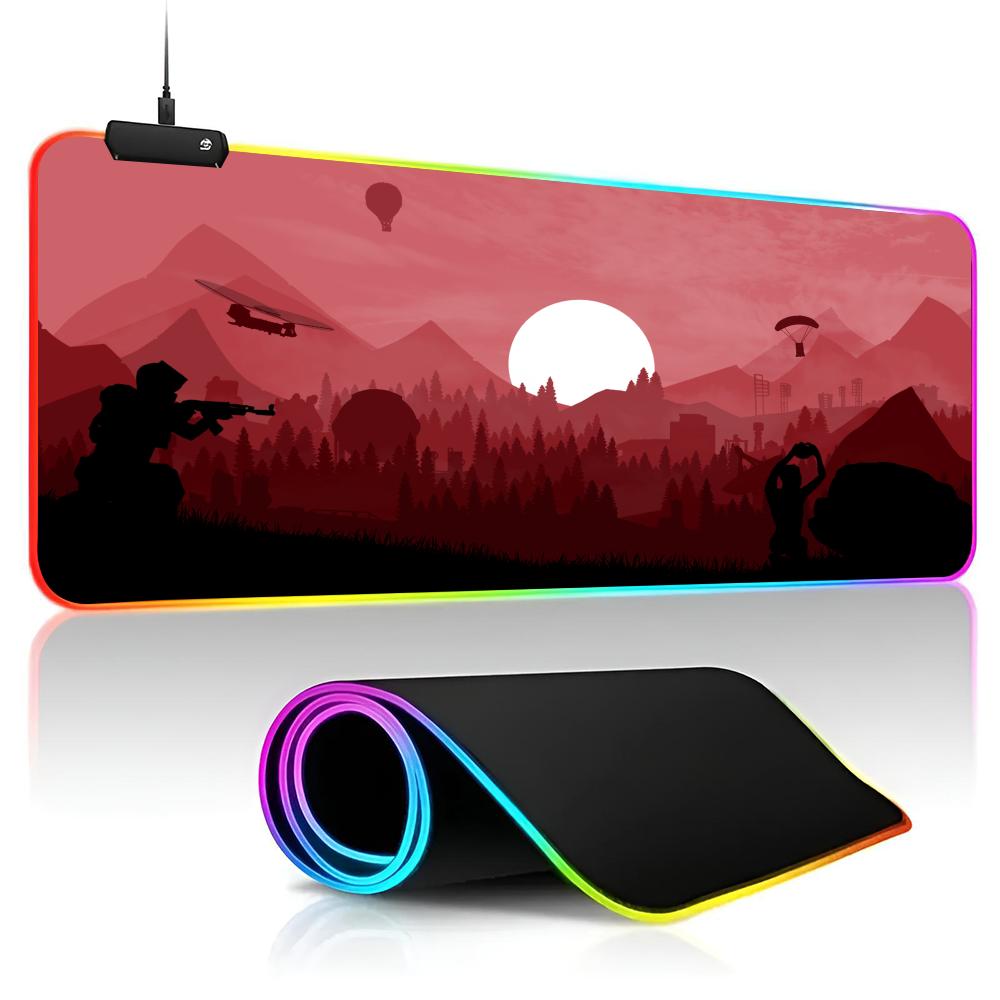 Rust 2013 Mouse Pad Game RPG 40x90cm Mouse Mat Gaming Mousepads LED Keyboard Mats Luminous Desk Pads Mouse Pad For PC
