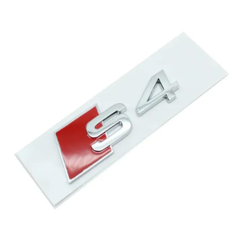 Audi Auto Heckklappe Emblem Logo Plakette Aufkleber für audi S3 S4 S5 S6 S7 S8 Buchstaben Zahl Emblem Sport S-Klasse Umbau