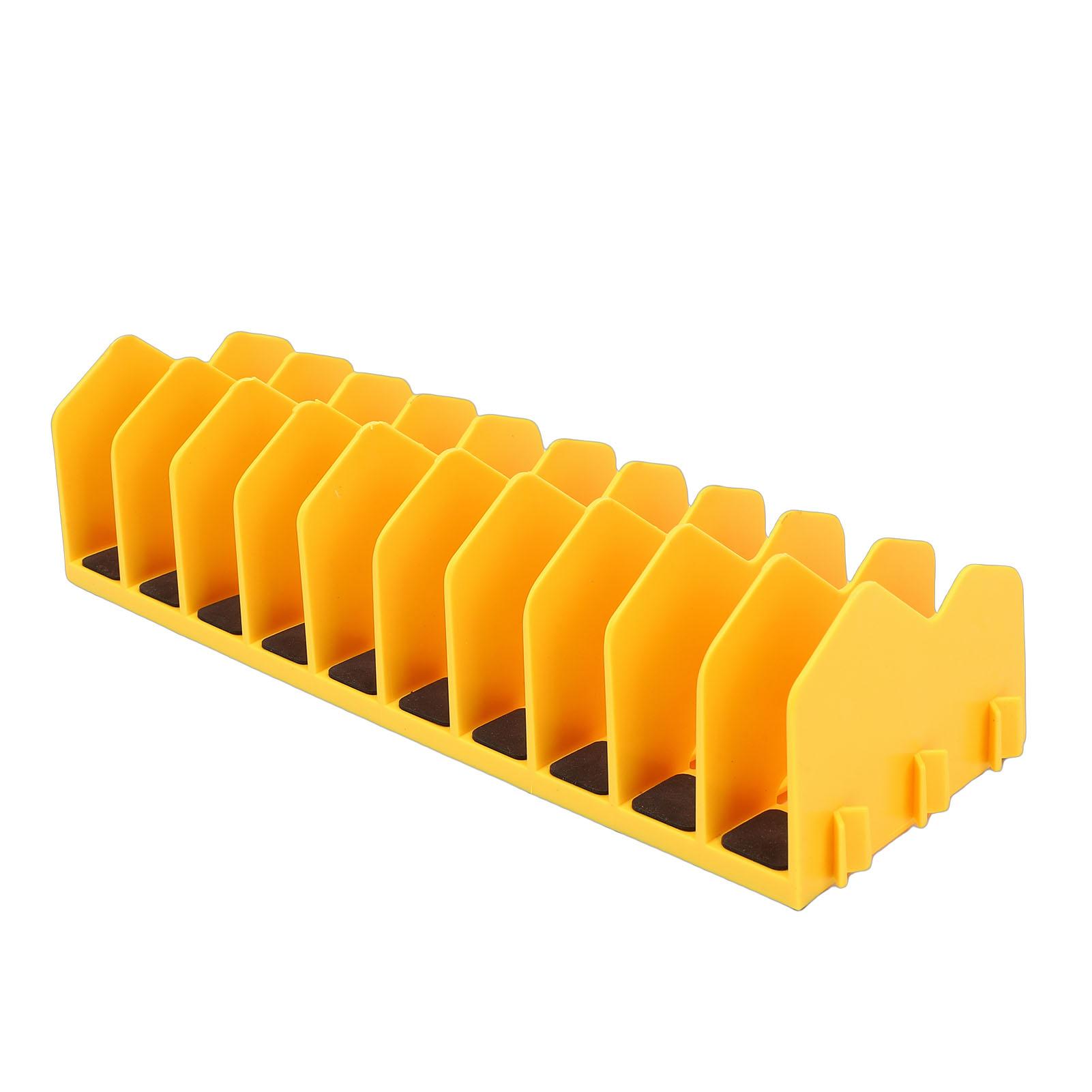 

Pliers Rack 10 Slot Extendable Pliers Cutters Holder Anti Slip Tool for Drawer Toolbox