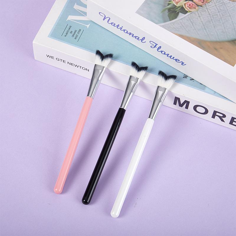 Pincel de sombra para nariz Pincéis de maquiagem de contorno angular Olho Nariz Silhueta Sombra Cosméticos Mistura Corretivo Pincel Ferramentas de maquiagem