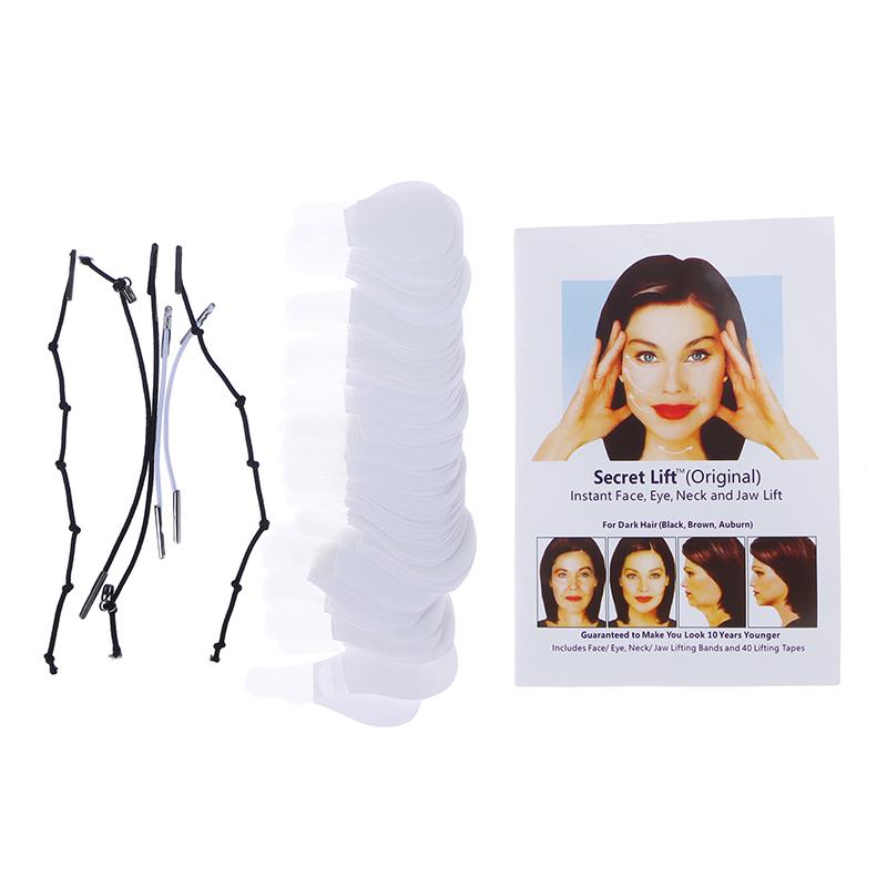 100Pcs/Set Invisible Thin Face Stickers V-Shape Face Line Wrinkle Sagging Skin Face Lift Up Neck Eye Double Chin Adhesive Tape