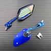 Aluminum Universal 8mm 10mm Motorcycle Handlebar Rear View Mirrors Anti-glare Mirror for Honda Yamaha Suzuki Scooter