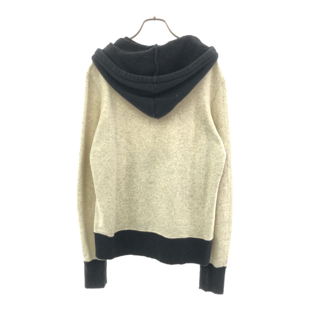 Marka Made In Japan Long Sleeve Two-tone Sweatshirts 1 White X Black Men's Used