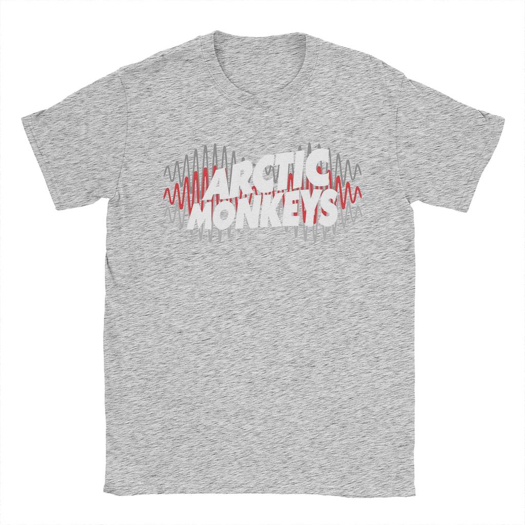 Arctic Monkeys T Shirt Men Pure Cotton Funny T-Shirt O Neck  Tees Short Sleeve Clothes Gift Idea