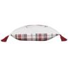 Coussin Décoratif - Heidie - Cerf - 40 X 40 Cm - 100% Coton - Déhoussable