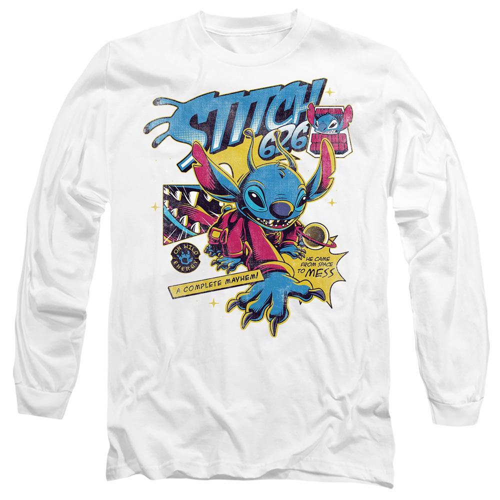 Lilo & Stitch Unisex Adult 626 Comic Long-Sleeved T-Shirt