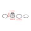 1Set Motorcycle Brake Disc Floating Disc, Stainless Steel Live Rivets , Free Disassembly & Assembly High Quality