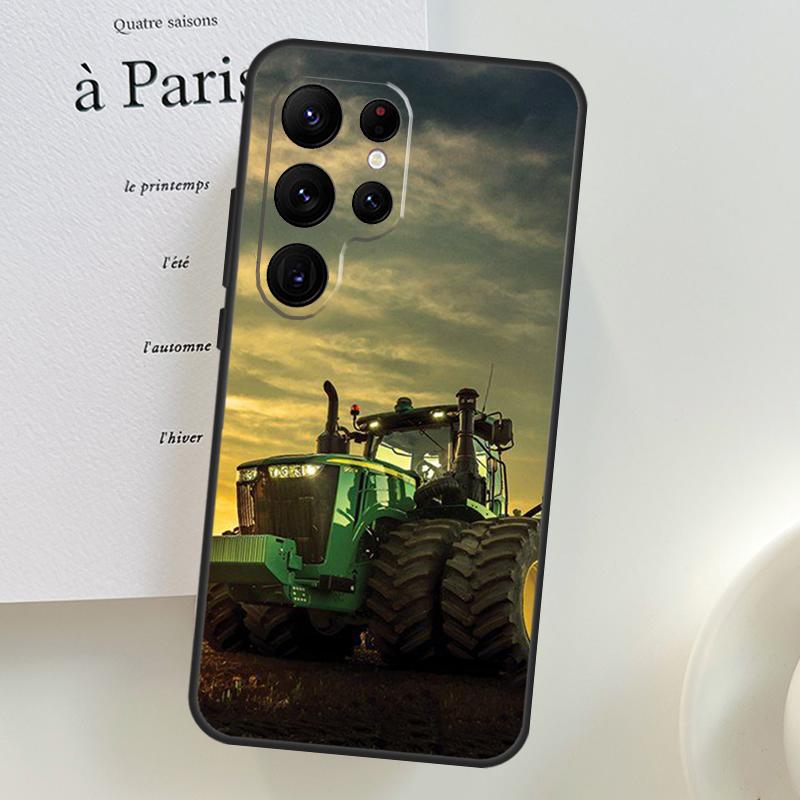 Pouzdro na telefon Samsung Galaxy S26 Ultra S25 S24 S23 S21 S22 Ultra S10 S20 Plus S25 FE s motivem zemědělského traktoru