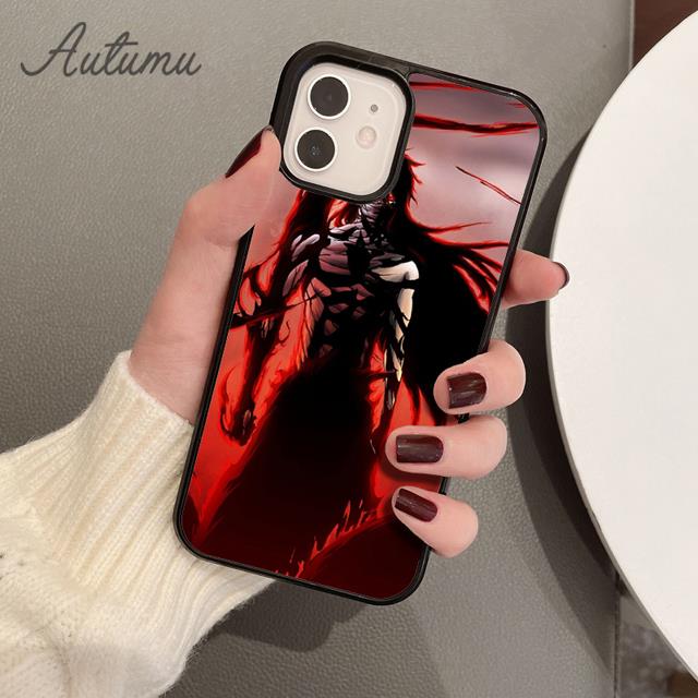 Bleach Ichigo Kurosaki Anime Pouzdro na telefon pro iPhone 11 12 13 14 Pro Max mini X XR XS SE 2020 6S 7 8 Plus Galaxy S21 S22 skořepina