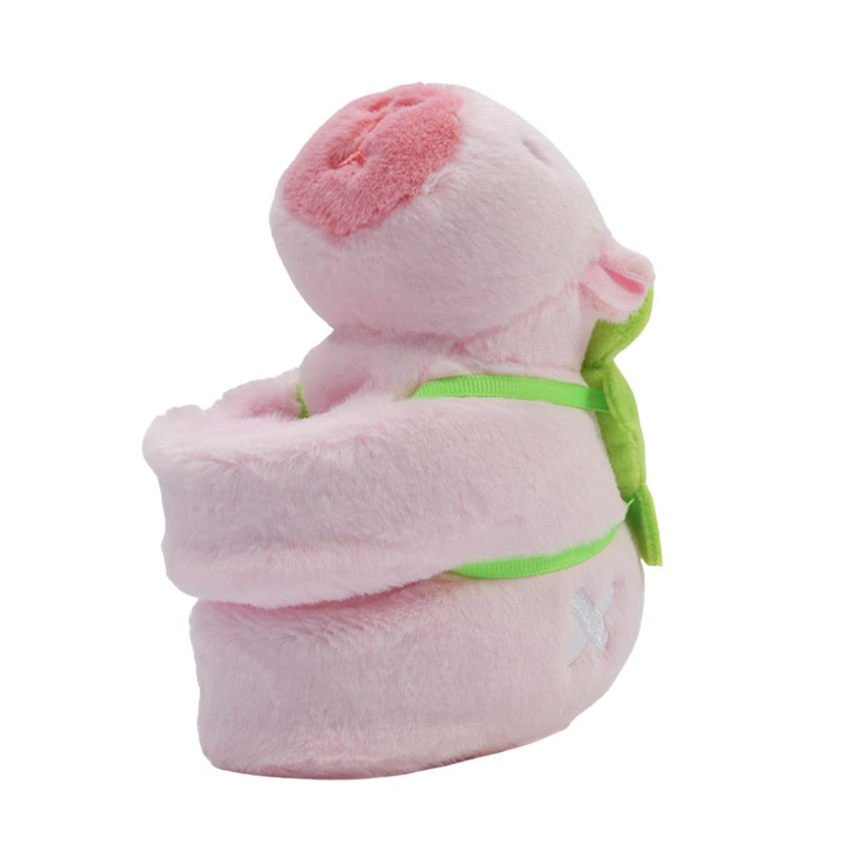 

Clearstone Capybara Plush Keychain with Wristband, 13cm, Pink