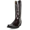 Men Boots Pointed High Heel Western Cowboy Boot European And American Men And Women Embroidery High Boots Plus Size 35-48