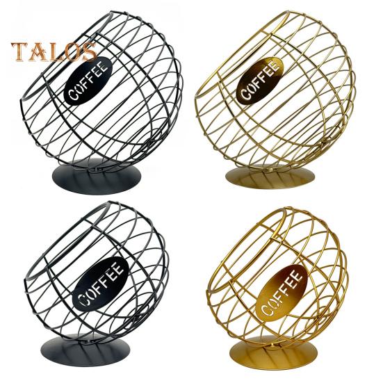 Coffee Pods Holder Storage Basket Durable Construction Large Capacity Coffee Pods Basket Multifunctional Organizer