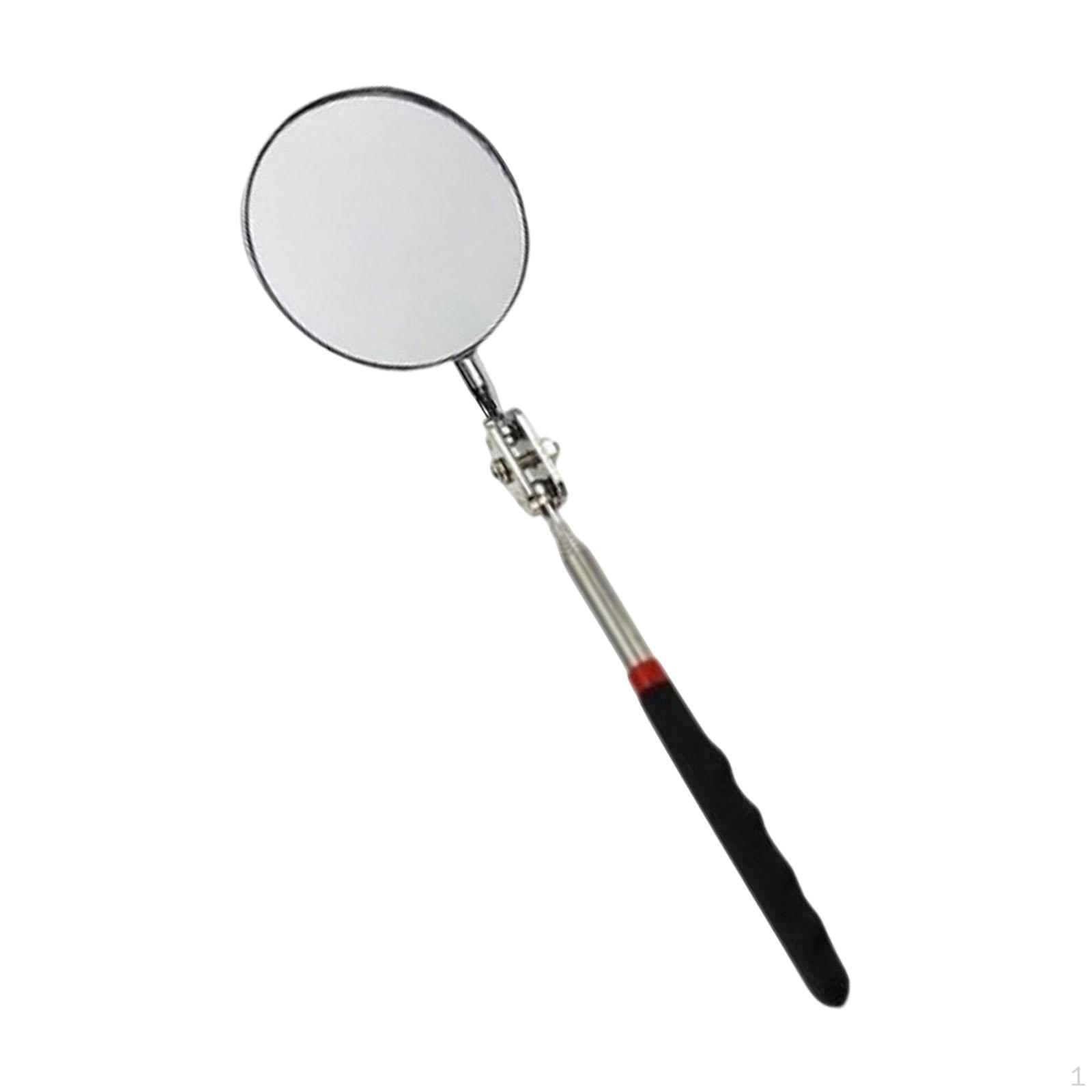 

Degree Rotating Telescopic Inspection Mirror for Vehicles, Portable Extendable Flexible Stainless 85mm