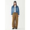 STUDIO TOMBOY Button Detail Denim Hoodie Jumper 9106313001