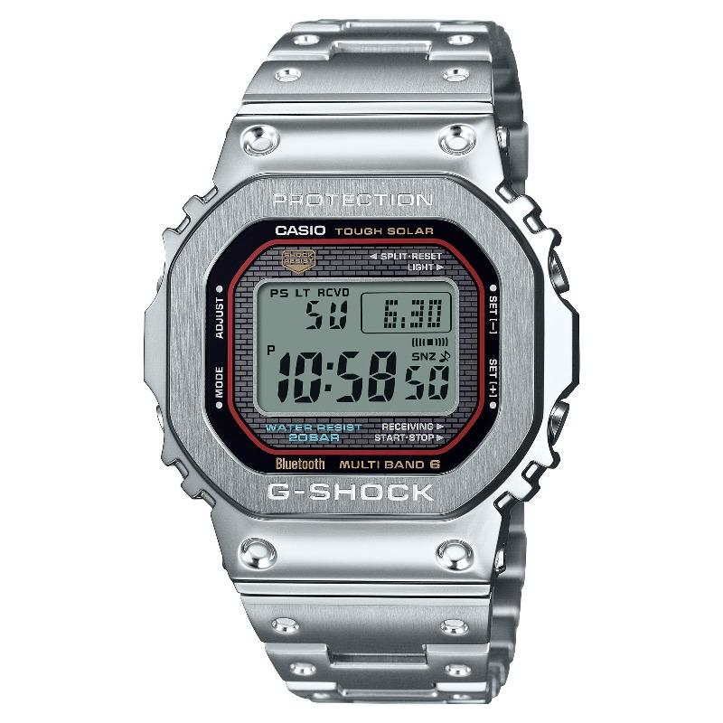 Casio G-SHOCK Men's Stainless Steel 200M Water Resistant Shock Resistant Quartz Watch GMW-B5000D-1C