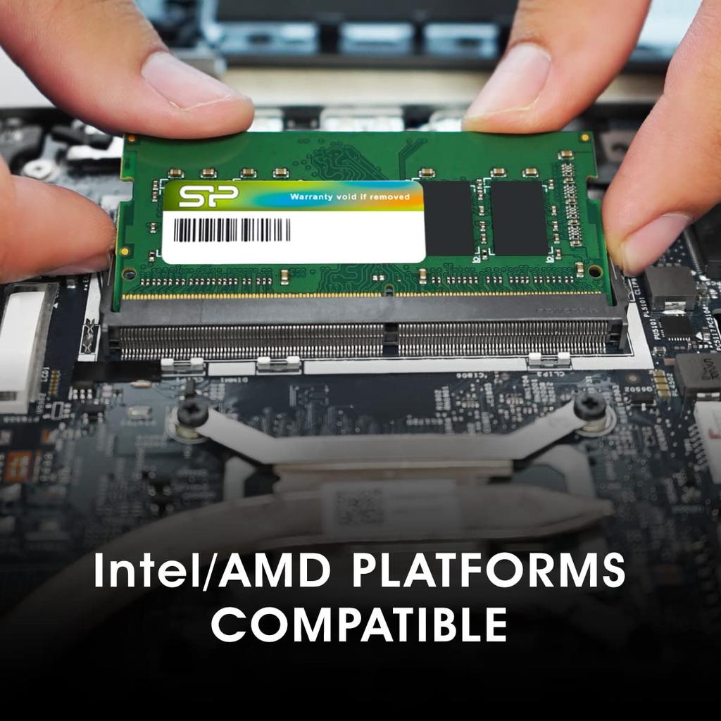 Silicon Power Laptop Memory 32GB X 2 260Pin CL22 SP064GBSFU320X22 DDR4-3200 (PC4-25600) (64GB) 1.2V