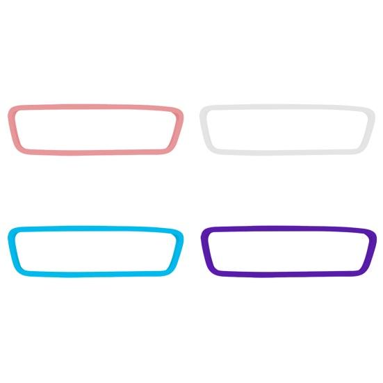 Mirror Edge Protector Anti-scratch Flip-Up Silicone Car Side Mirror Bezel Replacement Guard for Tesla Model Y/3 Car Accessories