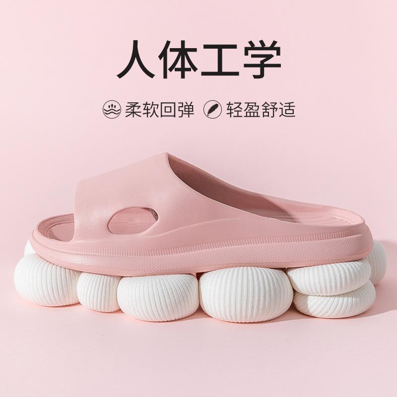 Slippers Eva Deodorant Household Women's Summer Home Bathroom Bath Non-slip Men's Cool Slippers Free Shipping