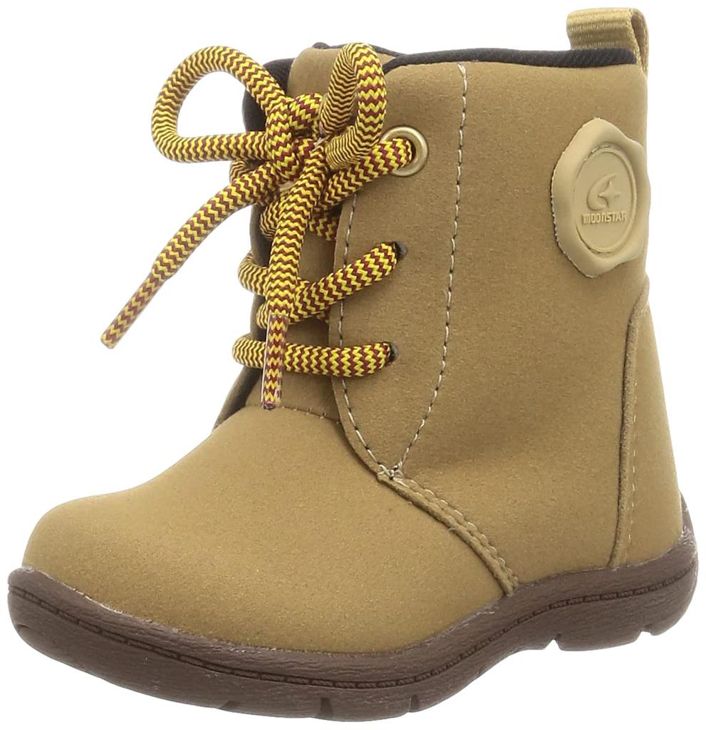 Moonstar Baby Shoes MS B129 Beige cm 2E 12.0