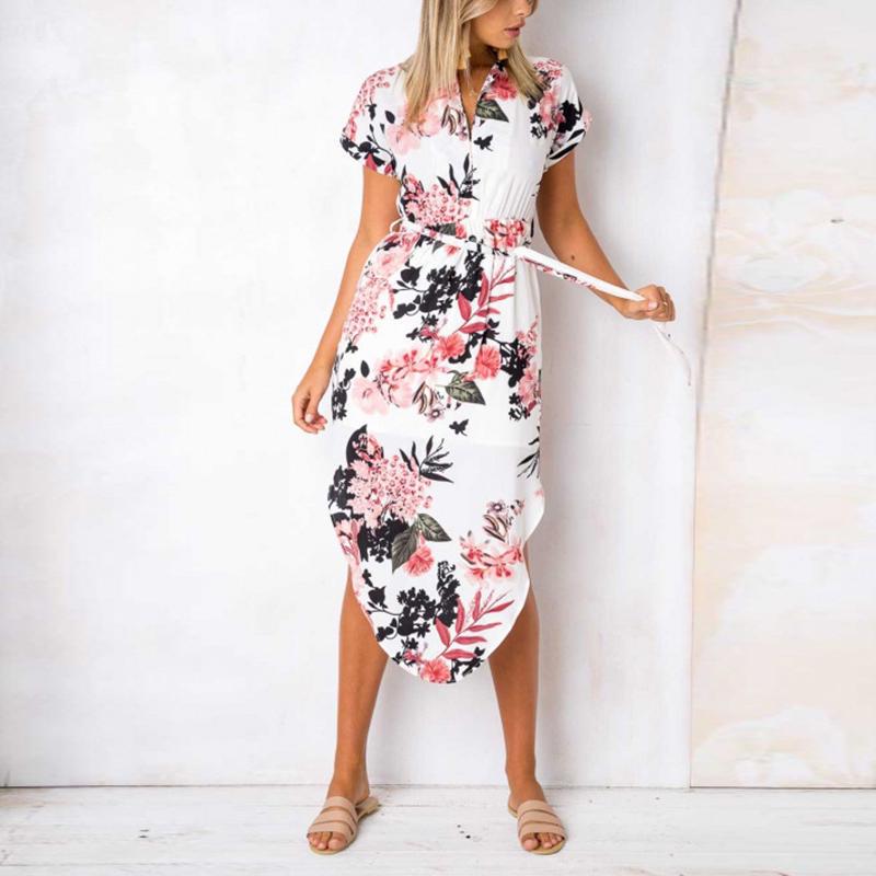 beach dresses midi length