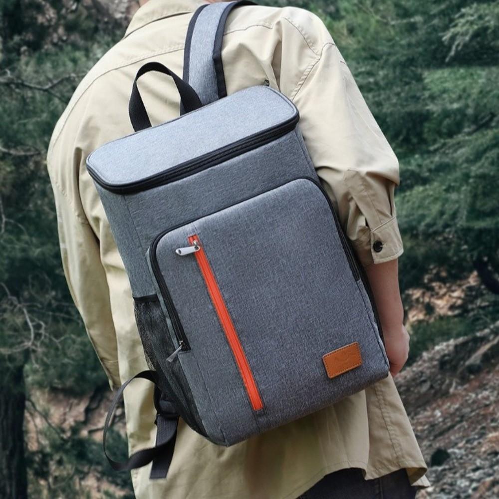 Insulated Insulated Backpack Double Shoulder Thickened Portable Thermal Lunch Bag Oxford Fashion Large Capacity Cooler Bag