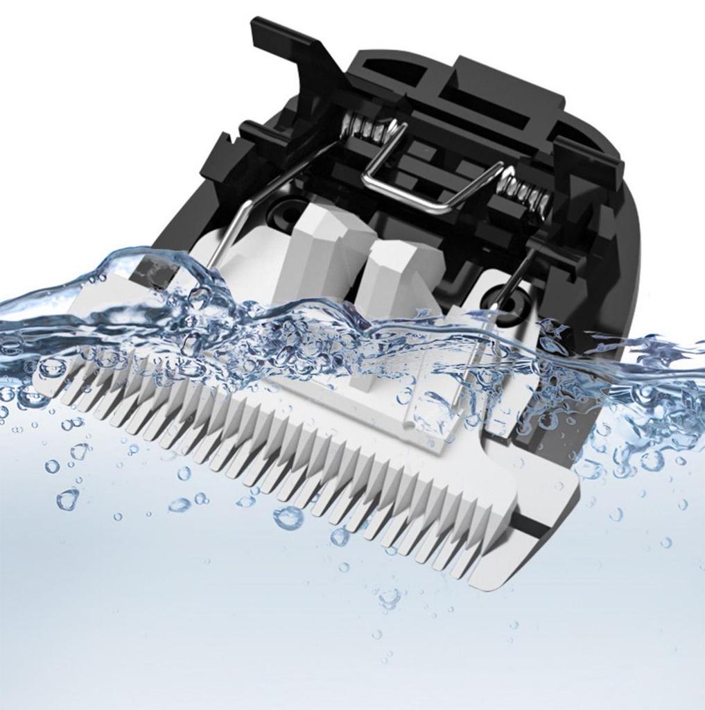 Kangfu T109 Silent Rechargeable Hair Clipper for Adults & Babies - Electric Razor for Home & Salon Use.