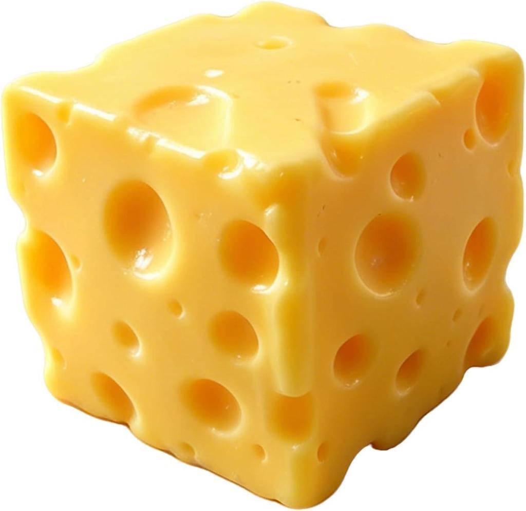 Squishy fromage Anti-stress Original Sensoriel Alimentaire Squishy Anti-stress Jouet à manipuler Boules anti-stress pour adultes